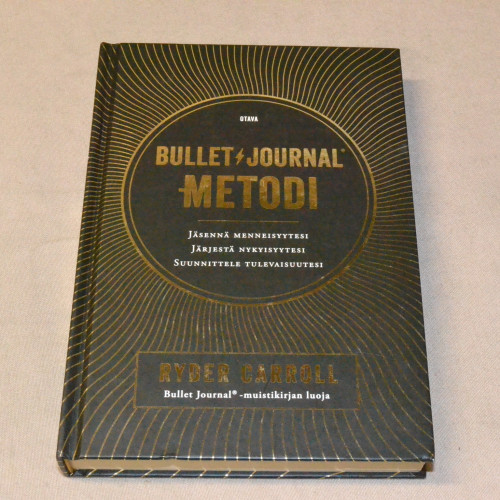 Ryder Carroll Bullet Journal -metodi